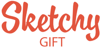 Sketchy Gift Logo - Personalized Caricatures